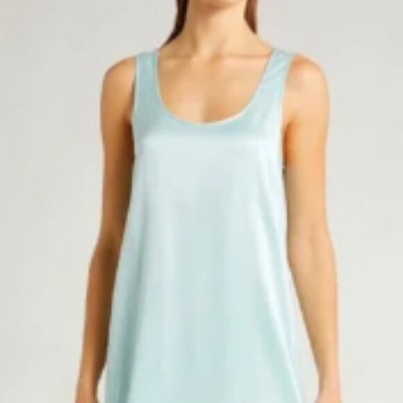 LUNYA Washable Silk Tulip Dress Size S NWOT - Picture 1 of 5